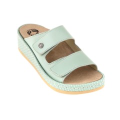 MUBB ženske natikače zelene mint 3001-23 OMC (7)